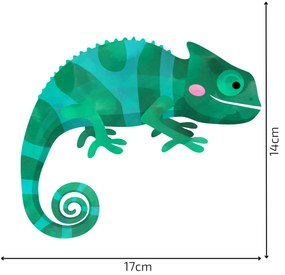 PIPPER. Autocolante pentru mobilier „Animale din desene animate”