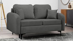 Canapea extensibilă Clovis A101Cutie de pat, 96x157x94cm, 74 kg, Picioare: Metal, Lemn: Pin
