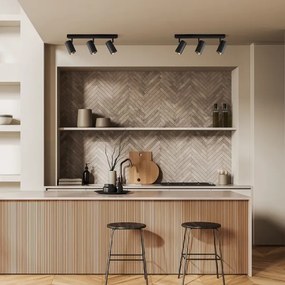 Spot NICEA 3xGU10/10W/230V negru