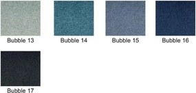 Pat tapitat boxspring 90 x 180 cm crem Wave