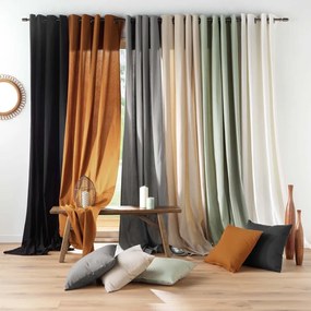 Draperie maro 135x260 cm Twily – douceur d'intérieur