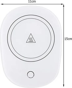 Încălzitor electric cu LED 16W - White