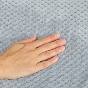 HOMCOM Pătură electrică 160x140 cm cu 5 niveluri de căldură, Gri | Aosom Romania