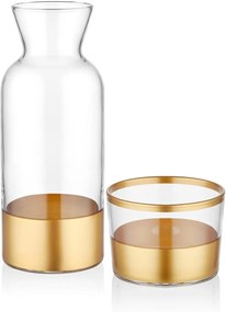 Set Carafe & Pahar - Aur