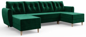 Colțar în formă de U Paladio (verde închis) (D). 1025660
