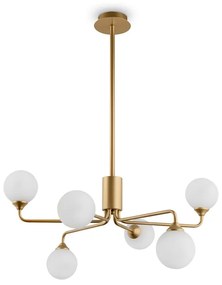 Lustra moderna cu 6 surse de lumina Alexis