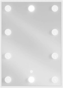 Mexen Dona oglindă de baie cu iluminare LED 50 x 70 cm, 6000K, anti-ceață - 9818-050-070-611-00
