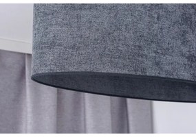 Lustră aplicată Duolla OVAL 1xE27/15W/230V gri