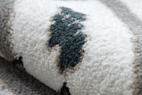 Covor FUN Land pentru copii, satul, străzi, cerc - cremă - SECUNDAR-COTATI PRODUSUL