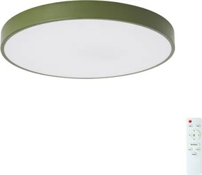 Brilagi - Plafonieră LED dimabilă POOL LED/60W/230V 3000-6000K 50 cm verde+telecomandă