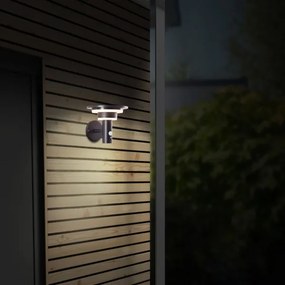 Aplică LED solară cu senzor Brilliant GARVINA LED/3W/3,7V IP44