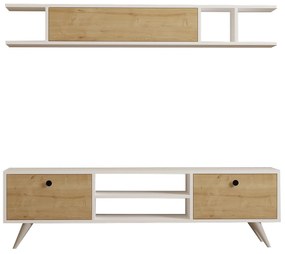 Mobilier living Sikita (alb + pin) . 1095571