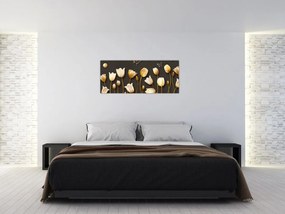 Tablou - Lalele - abstract (120x50 cm)