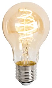 Lampă de perete inteligentă neagră cu 2 lumini reglabile, inclusiv Wi-Fi A60 - Lune