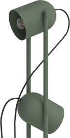 Eglo 44137 - Lampă de podea TILSTON, 2 x E14, 8 W, 230 V, verde