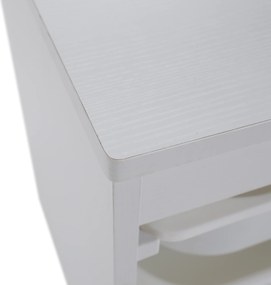 Organizator cu cutii de depozitare, alb, TRIMAL