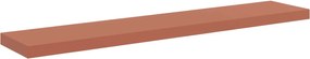 vidaXL Raft de perete Pe perete Roșu 120 x 23,5 x 4 cm Lemn compozit