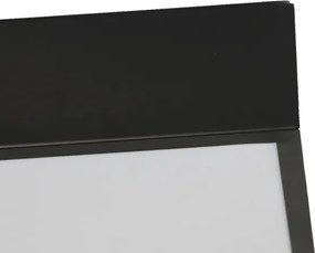 Plafonieră LED LED/340W/230V 3000/4000/6500K 100x100 cm negru