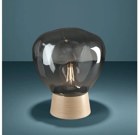 Lampă de masă Eglo 390321 MAGACELA 1xE27/40W/230V fumuriu