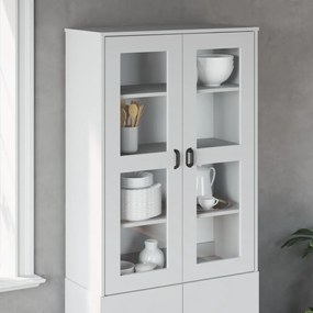 vidaXL Dulap superior „VIKEN”, alb, lemn prelucrat