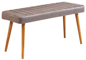 Set mobilier sufragerie Bimuvo 4 (pin atlantic + gri) (pentru 4 persoane). 1095042