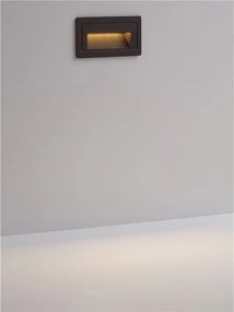 Spot incastrat lumina LED fatade, scari exterior MONO 3W