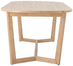 Masă de dining din lemn de arbore de cauciuc 100x200 cm Serrone – Bloomingville