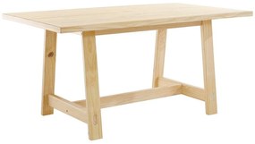Masă de dining în culoare naturală din lemn de pin 90x160 cm Derby – Støraa