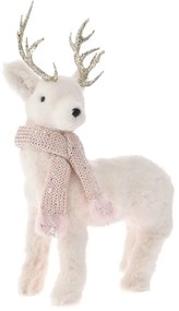 Deer Pink Scarf 22 cm x 35 cm