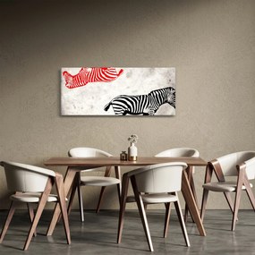 Tablou - Zebre (120x50 cm)
