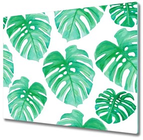 Tocator din sticla Monstera