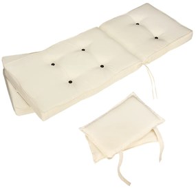 Deuba Set 2 perne - crema