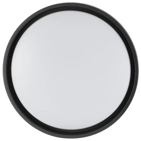 Brilliant – Plafonieră LED SENORA, 24 W, 230 V, 2700–6500 K, Ø 41 cm, negru