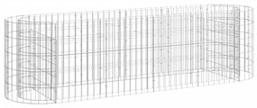 Strat inaltat gabion, 190x50x50 cm, fier galvanizat 190 x 50 x 50 cm, 1, 190 x 50 x 50 cm