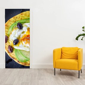 Fototapet pentru ușă - Clătite (95x205cm)