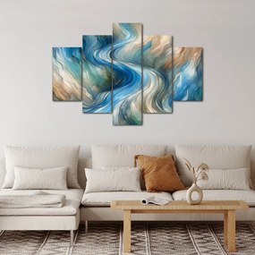Tablou - Curent abstract (150x105 cm)