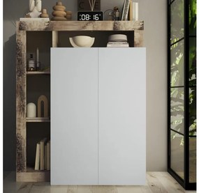 Dulap LENOR alb/arțar