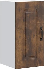 vidaXL Dulap de bucătărie „Kalmar” din lemn de stejar afumat