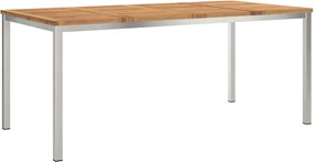 vidaXL MasaDeCina Maro 180 x 90 x 75 cm Lemn Solid de Acacia