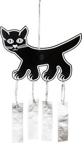 Plastia Sperietoare pentru păsări pisică 41 x 28cm negru