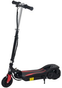 HOMCOM Trotineta Electrica pliabila inaltime reglabila 82-93cm frana 12km/h neagra