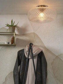 Plafoniera moderna design decorativ Venice auriu/transparent