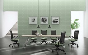 Korium lemn masiv Mesh – Scaun ergonomic cu spatar din plasa