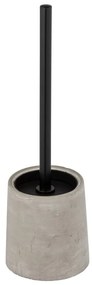 Perie de toaletă cu suport din beton Wenko Villena , gri