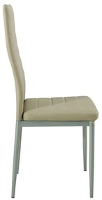 Set de masă Mezza 4+1 bej-gri