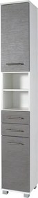 Corp inalt baie Palermo gri 30/32,5/194 cm