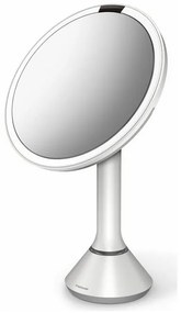 Oglindă Simplehuman cu luminozitate reglabilă Dual LED, alb