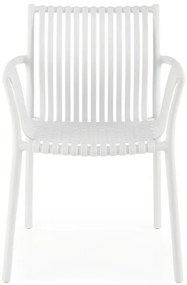Scaun de bucaterie Lamar, alb
