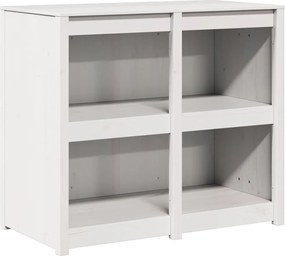 vidaXL Dulap de bucătărie Alb cald 106 x 55 x 92 cm Lemn de pin masiv