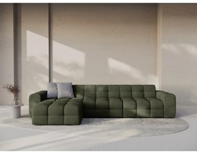 Colțar verde (cu colț pe partea stângă, cu șezlong) Kendal – Micadoni